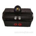 AT-63D black color double acting pneumatic actuator